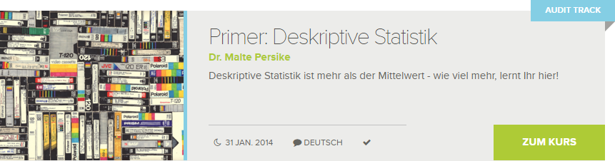 Primer: Deskriptive Statistik